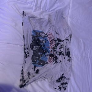 Mötley Crüe cropped t-shirt